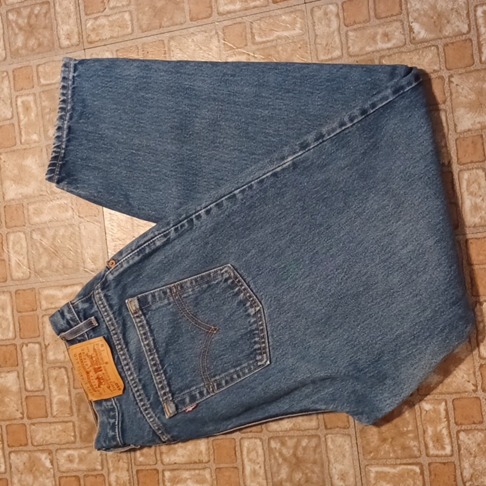 Vintage Levi's Classic Blue Denim Jeans Levi 550 Women's Size 16